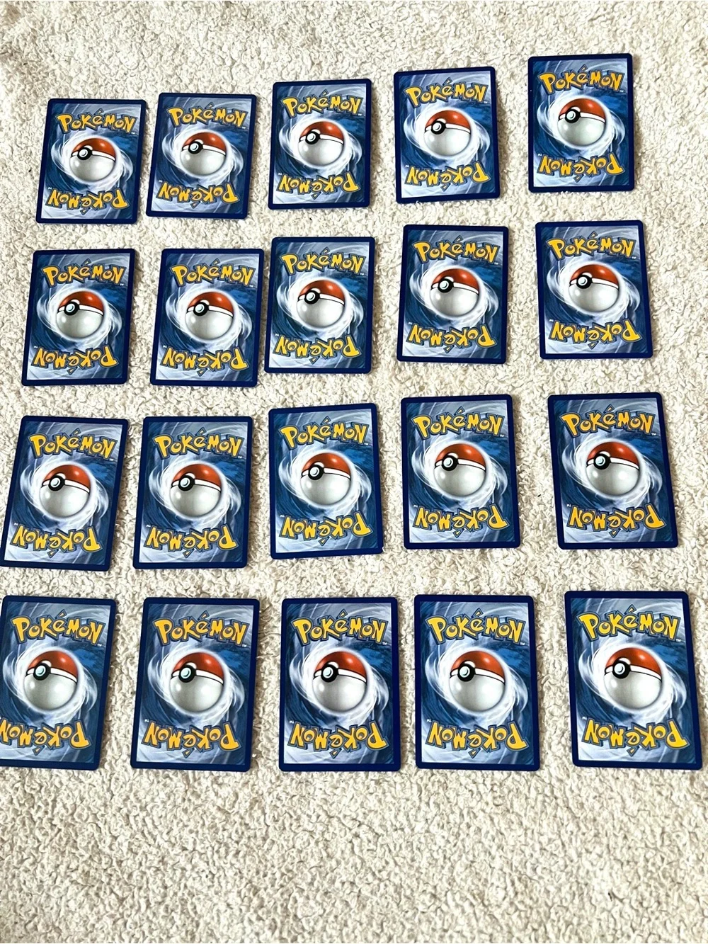 Pokemon Bulk Normal Common TCG 20 Cards